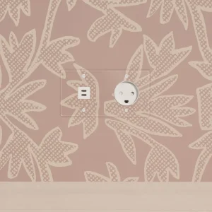 Kew Double USB TYPE-C 30W & Danish Type K Socket - Clear | White