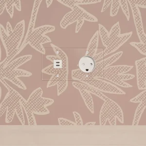 Kew Double USB-C 30W & Danish Type K Socket - Výrazný | White