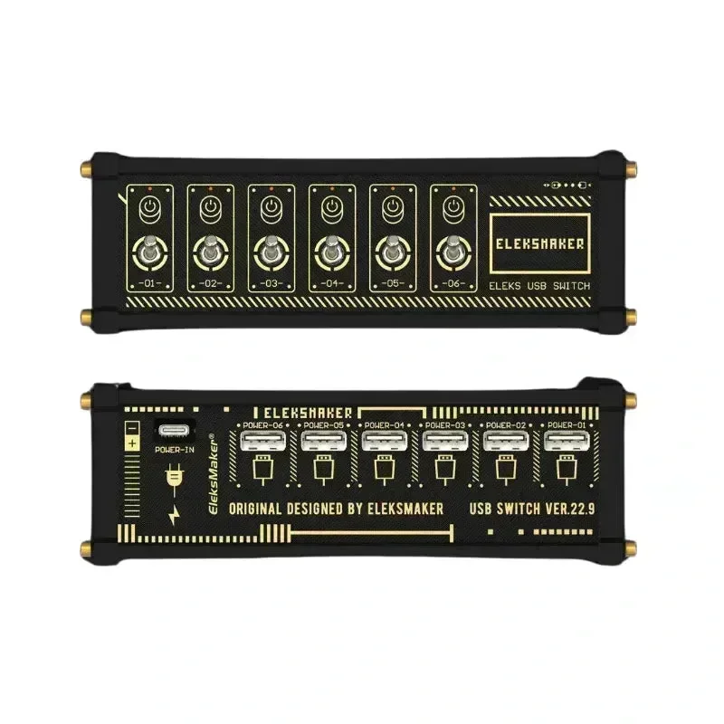 EleksMaker Blocky USB rozbočovač NK5/4/3/2/1 RGB přepínač