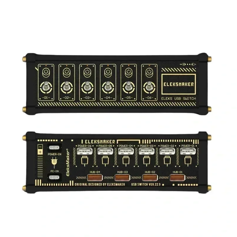 EleksMaker Blocky USB rozbočovač NK5/4/3/2/1 RGB přepínač