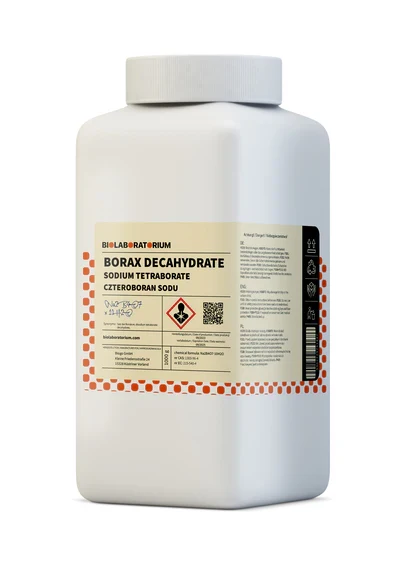 Borax Borax Tetraboritan sodný dekahydrát 1000 g BioLaboratorium