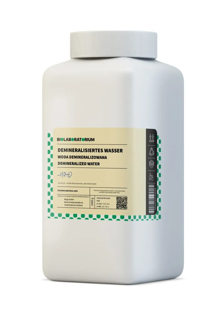 Deionizovaná voda 1000 ml BIOLABORATORIUM