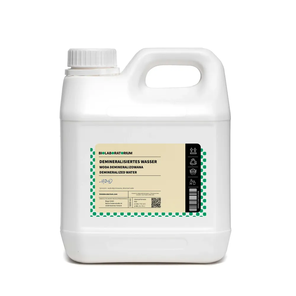 Deionizovaná voda 5000 ml BIOLABORATORIUM