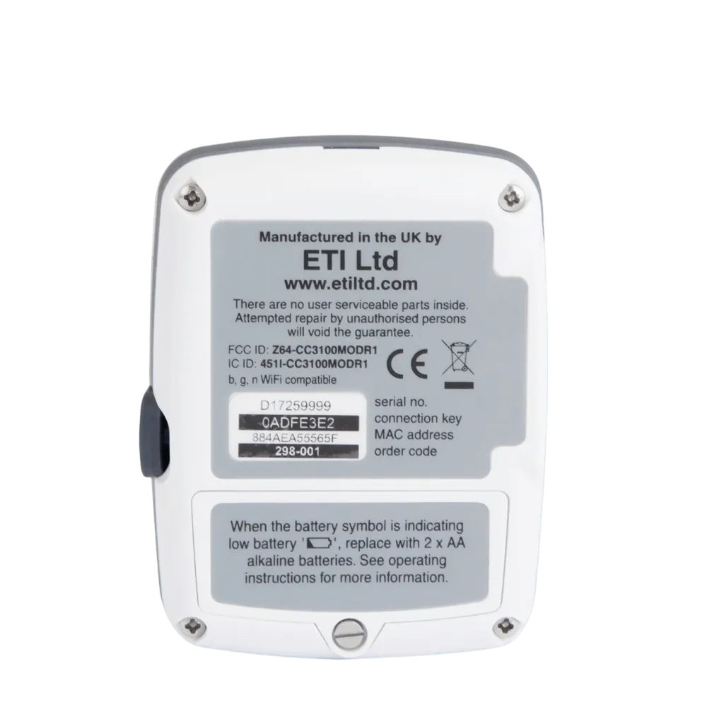 Wireless WiFi nahrávací teploměr s interním senzorem