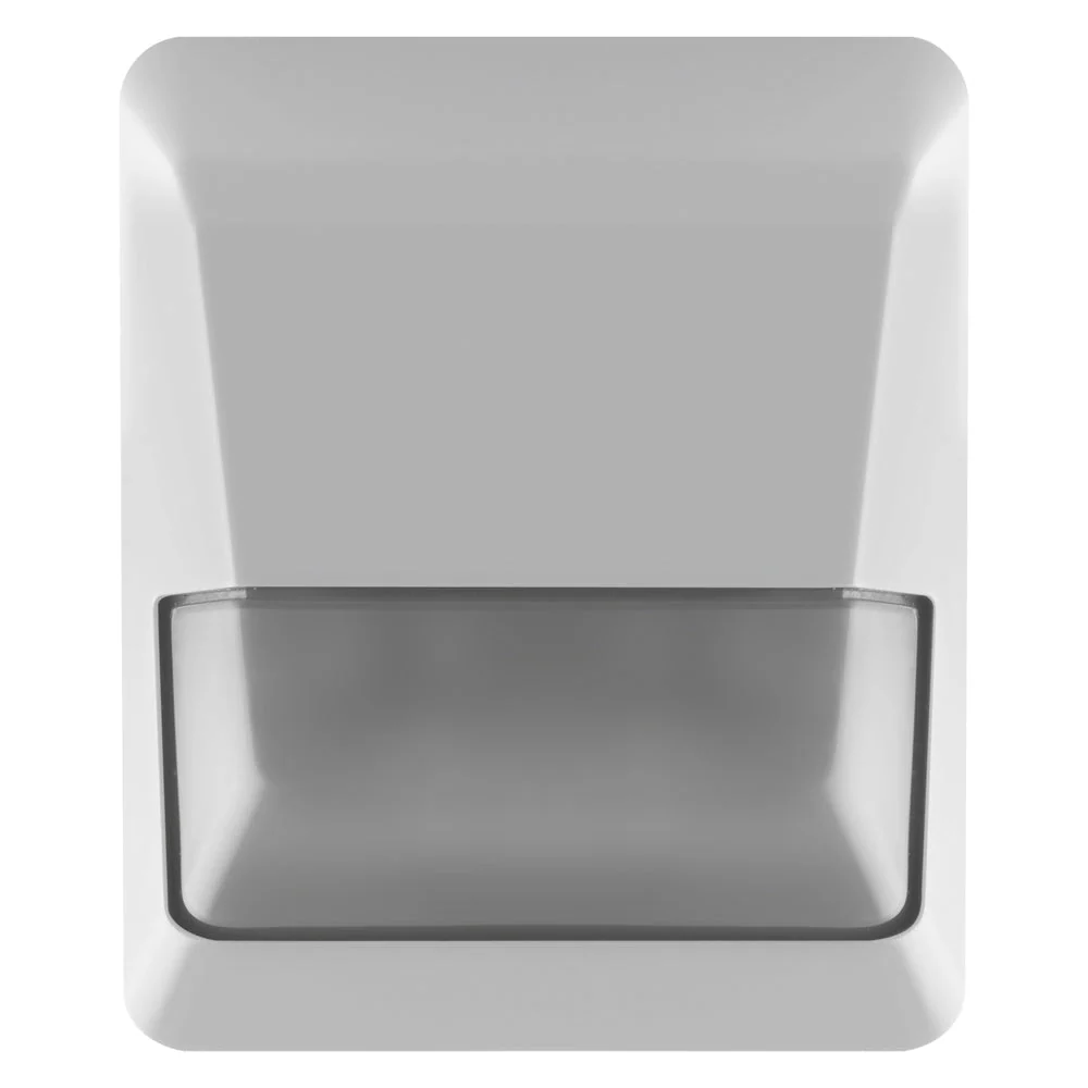 Moderní pohybový senzor bílý IP55 WALL 180 DEG