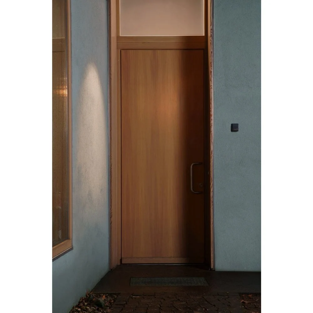 Moderní pohybový senzor bílý IP55 WALL 180 DEG