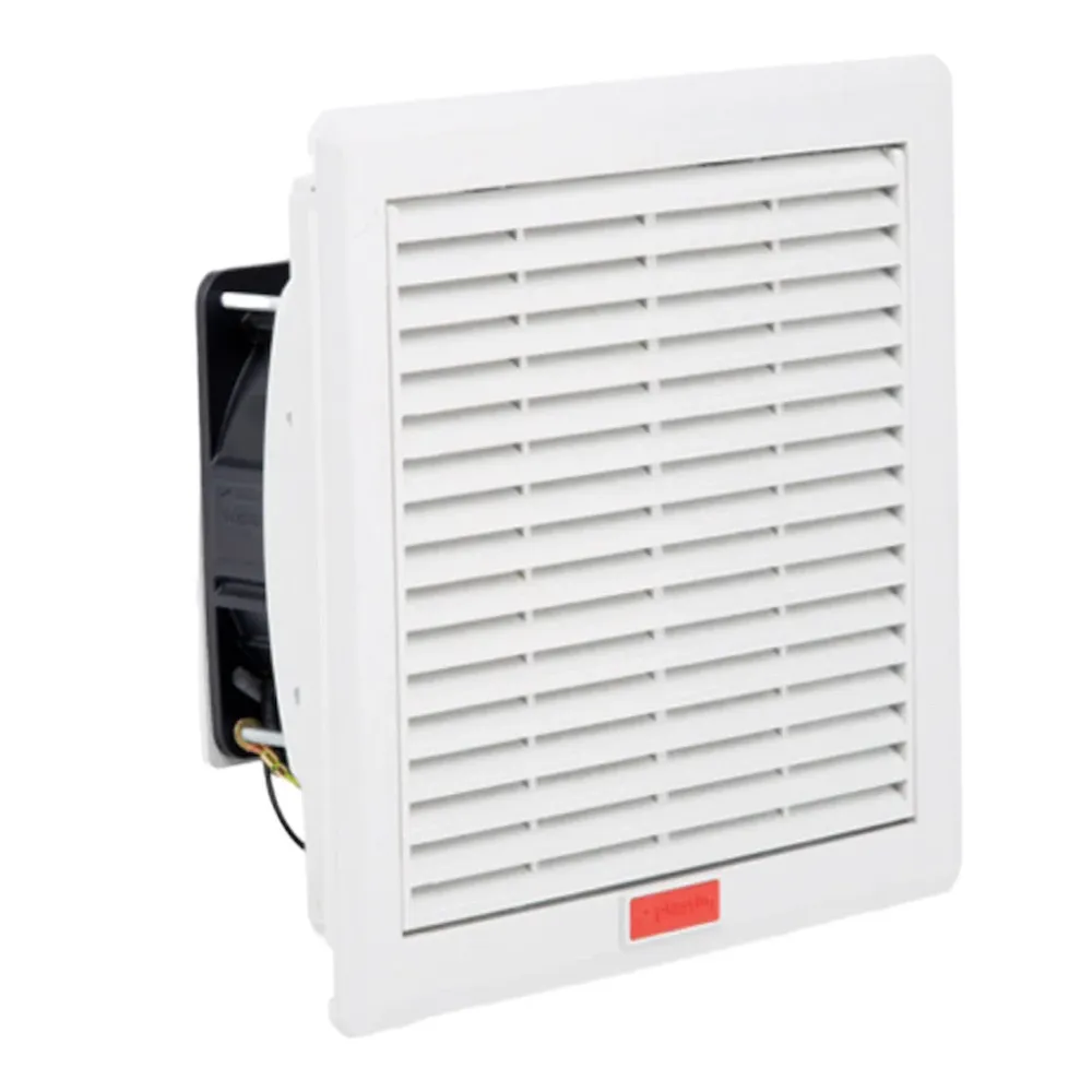 Ventilátor s filtrem, 125 (175) m3/h, 210x210, 230V 50/60Hz IP54 PTF2000 Plastim
