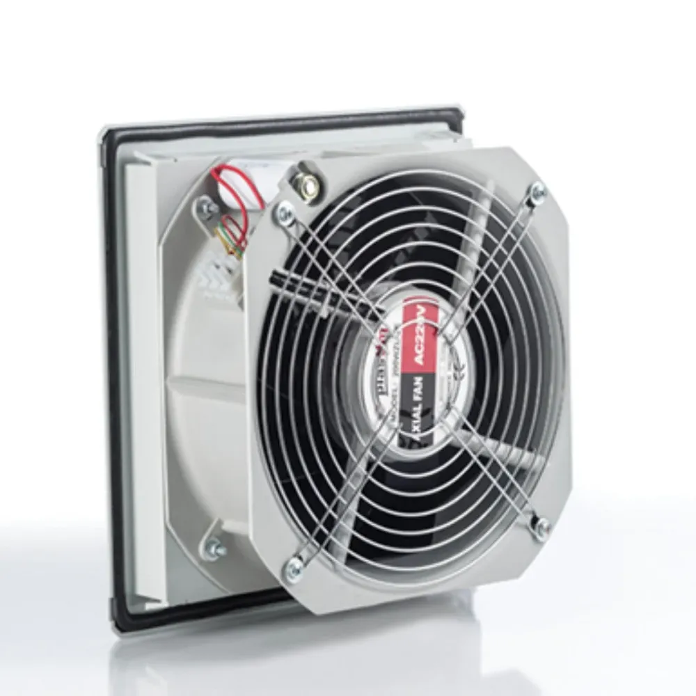 Ventilátor s filtrem, 650 (900) m3/h, 260x260, 230V 50/60Hz IP54 PTF4500 Plastim