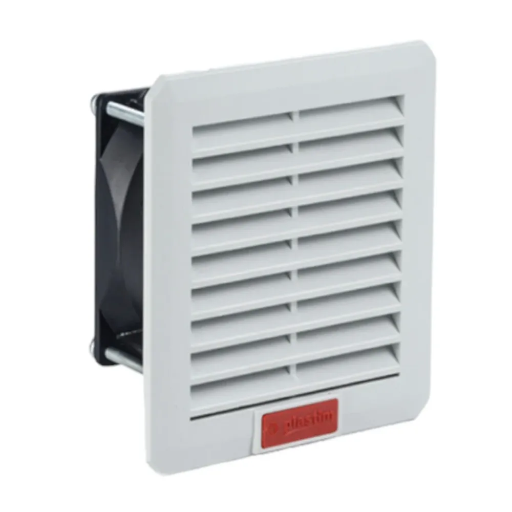 Ventilátor s filtrem, 30 (41) m3/h, 120x120, 230V 50/60Hz, IP54 PTF1000 Plastim