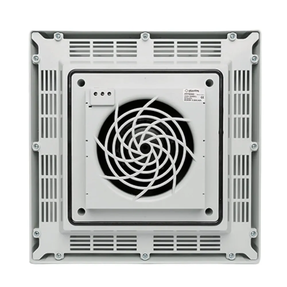 Ventilátor střešní, rozváděčový, 400m3/h, 230VAC, 364x364x107mm, IP54, PTS4000