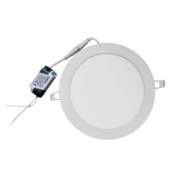 2ks - kulatý LED panel 3W / 270Lm teplá bílá kruhový vestavný (napájecí zdroj součástí sestavy) 3200K YL10-0301