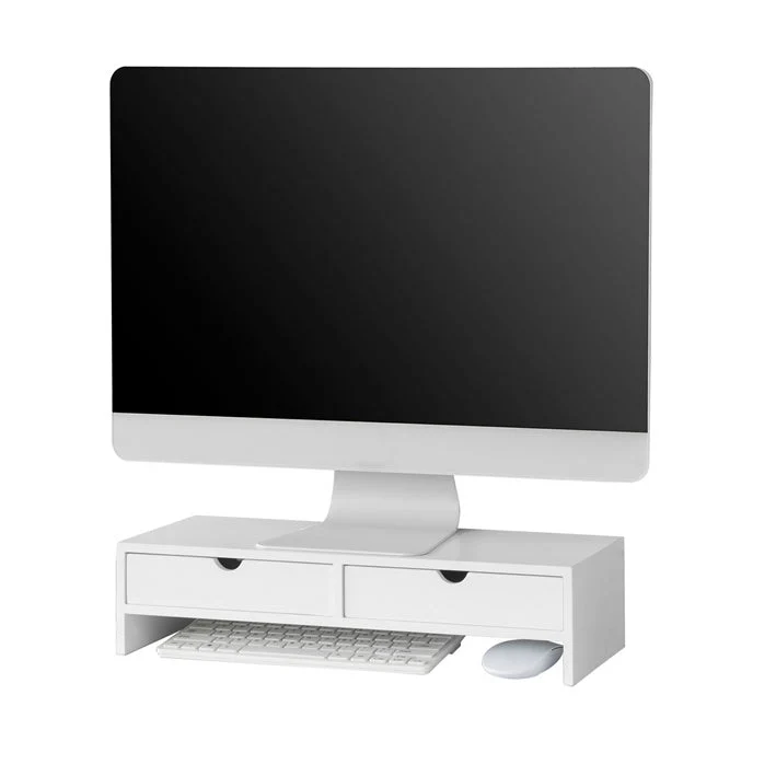 BBF02-W Stojan na obrazovku Stojan na monitor Zvýšení monitoru Bílý