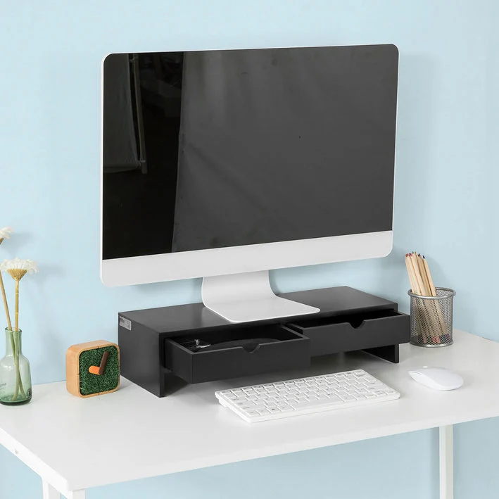SoBuy BBF02-SCH Stojan na obrazovku stojan na monitor zvýšení monitoru