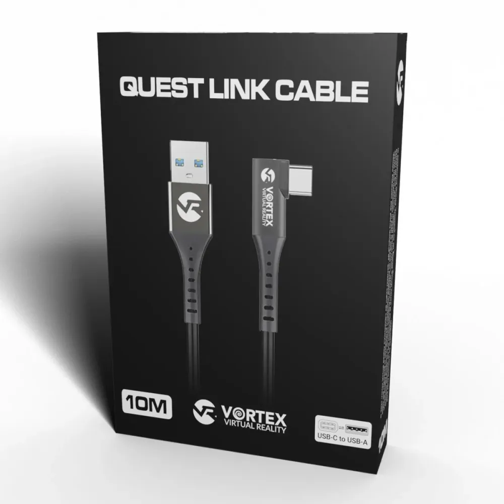 10m kabel z VortexVR USB- do Meta Quest Link | do Quest 3S Quest 3 Quest 2