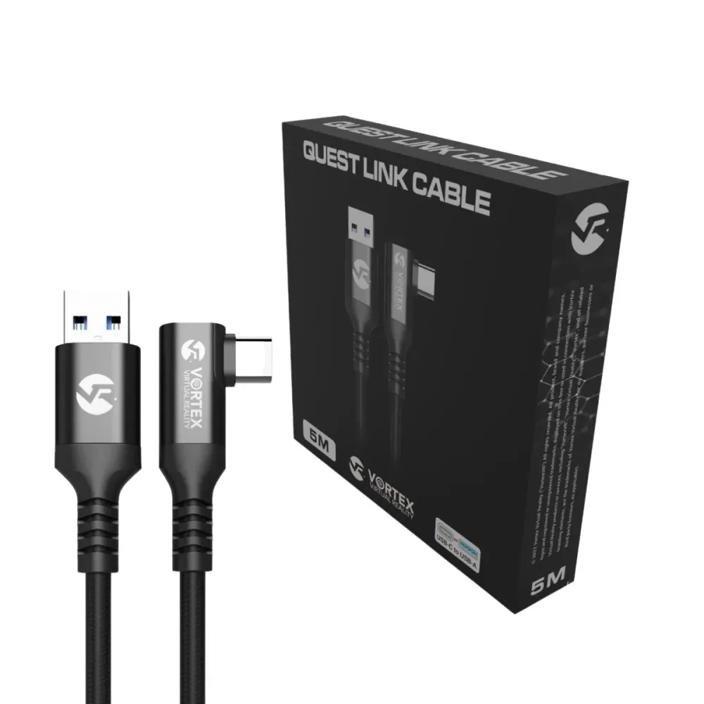5m kabel z VortexVR USB- do Meta Quest Link | do Quest 3S Quest 3 Quest 2
