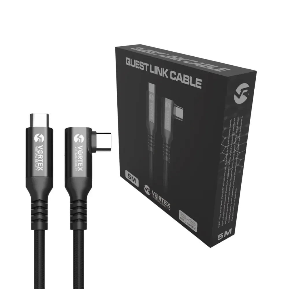 5m kabel z VortexVR USB-C do Meta Quest Link | do Quest 3S Quest 3 Quest 2