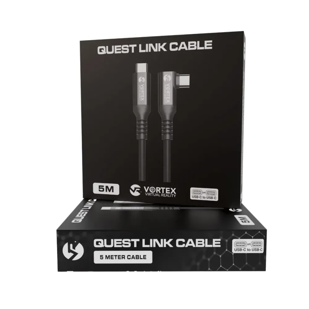 5m kabel z VortexVR USB-C do Meta Quest Link | do Quest 3S Quest 3 Quest 2