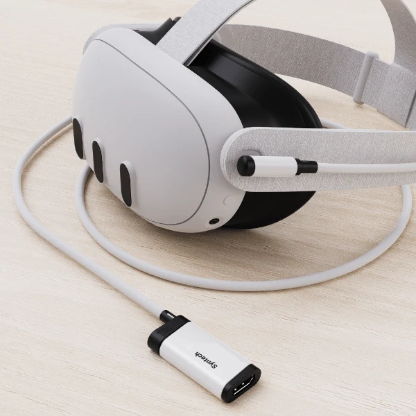 Syntech USB-C na HDMI capture card - 2K nahrávání rychlé nabíjení pro Meta Quest 3/3S