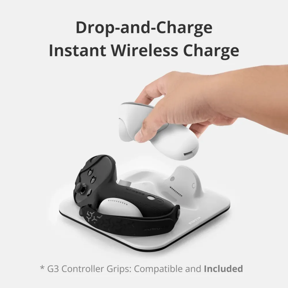 BOBOVR CD3 Controller Charging Combo – Nabíječka pro ovladače Meta Quest 3 3S