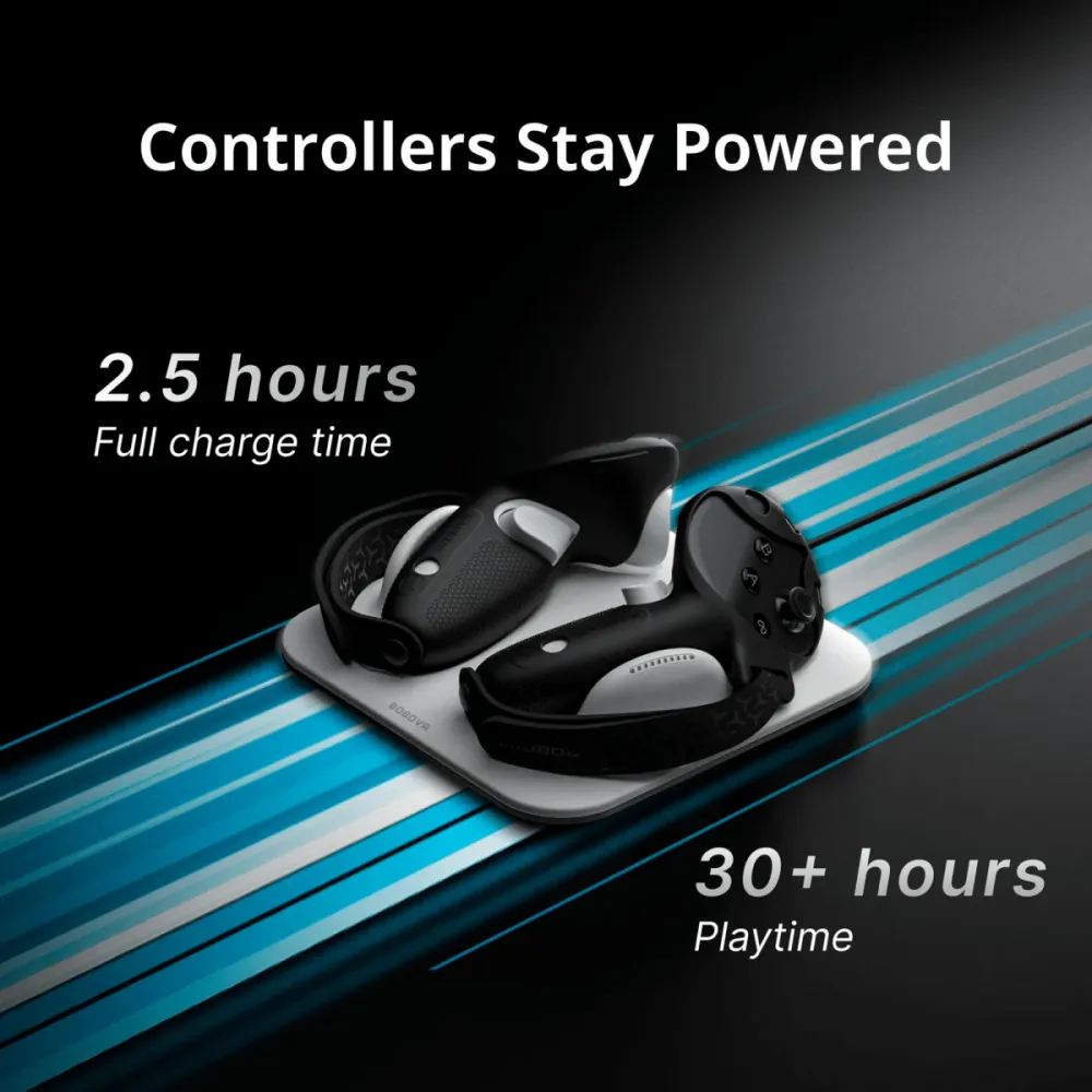 BOBOVR CD3 Controller Charging Combo – Nabíječka pro ovladače Meta Quest 3 3S