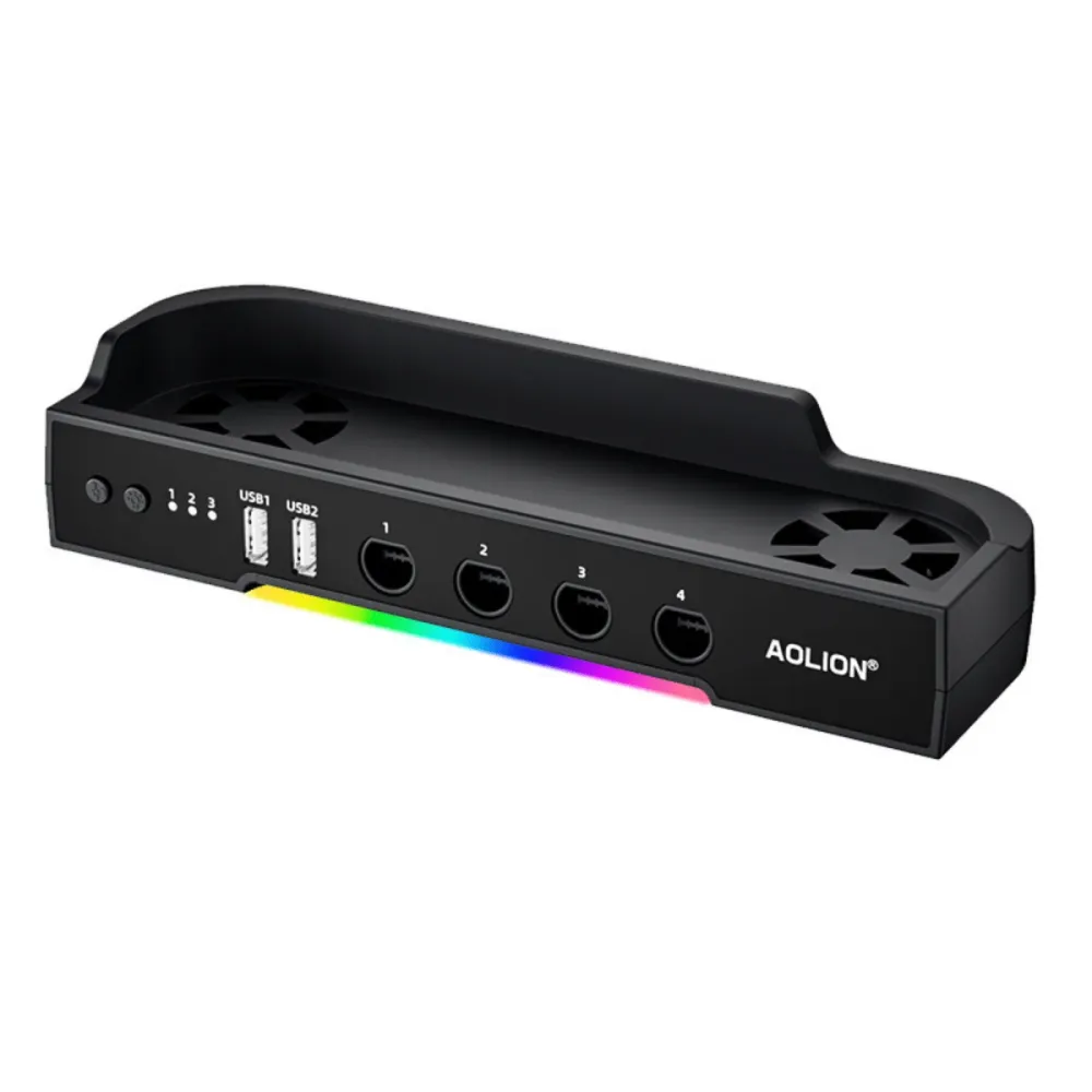 Chladicí základna s RGB, hub držák pro Nintendo Switch 2