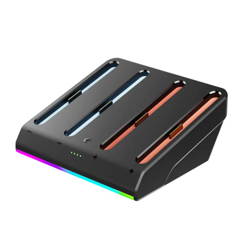 Joy-Con nabíjecí stanice 4 stanice, RGB | pro Nintendo Switch 2