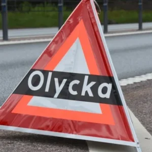Skládací stanová značka - X6 Nehoda