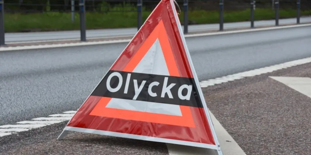 Skládací stanová značka - X6 Nehoda