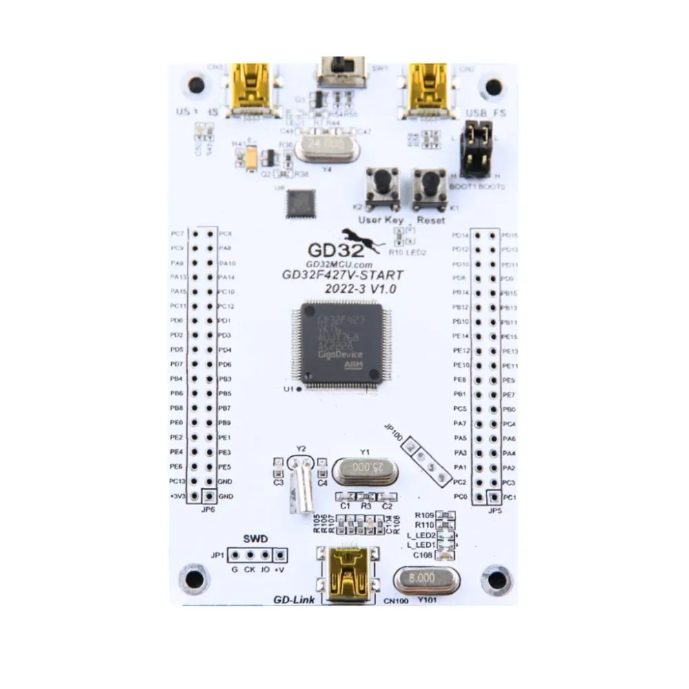 GigaDevice GD32F427V-START Vývojová deska Cortex-M4 200MHz MCU pro začátečníky