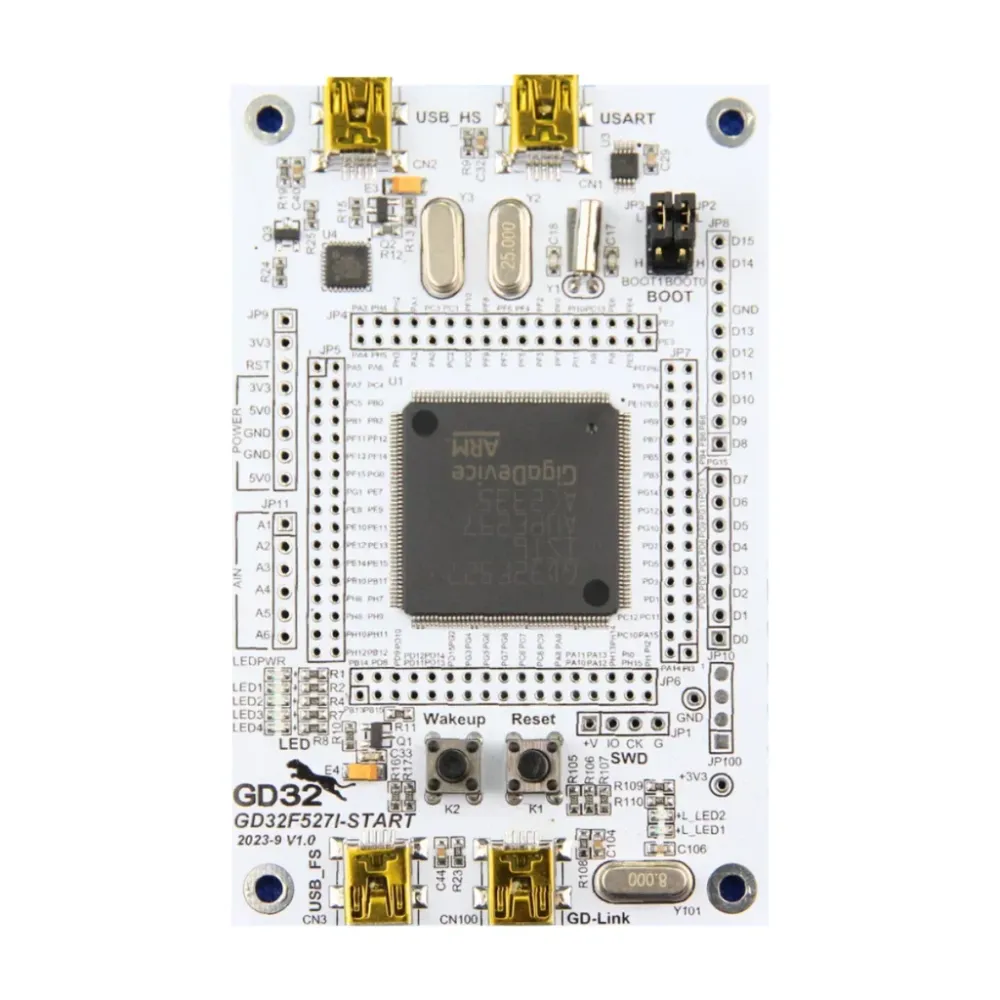 Vývojová deska GigaDevice GD32F527I‑START ARM Cortex‑M33 MCU startovací sada