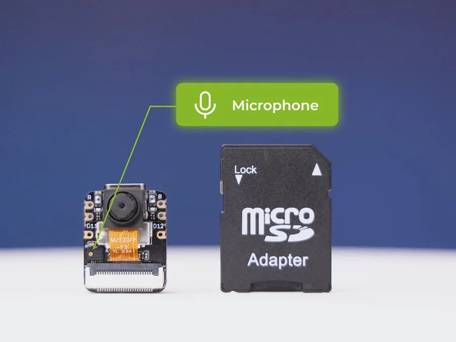 Seeed Studio XIAO ESP32S3 Sense 2,4GHz Wi-Fi BLE 5.0 OV2640 Kamera