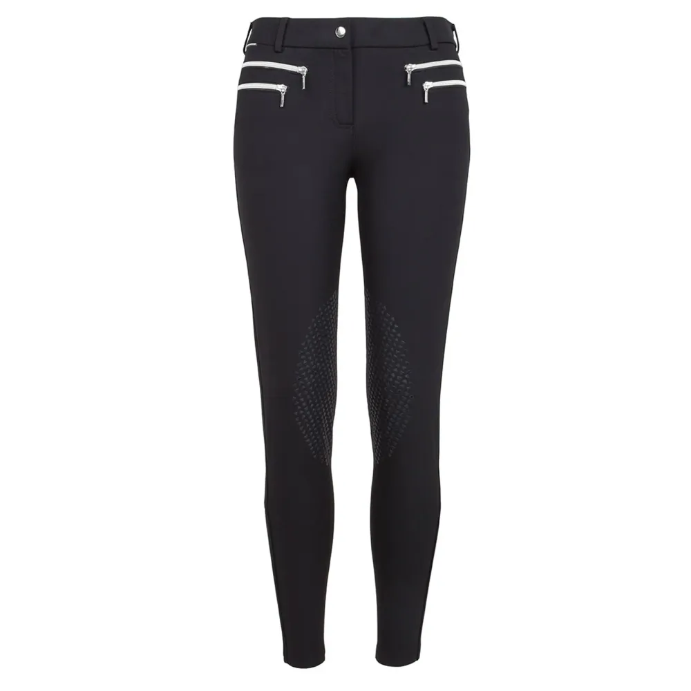 Amy Damrenreithose mit Kniebesatz Black 36