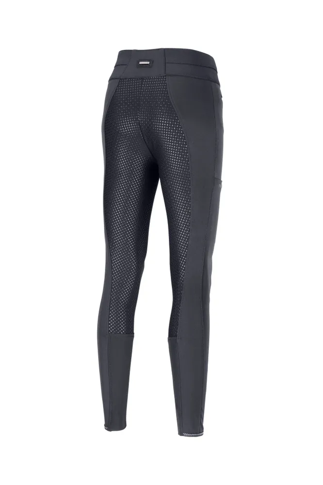 Charlette Pantaloni da equitazione con full grip Dark Shadow 96