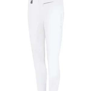 Pantalones de Montar con Asiento Completo Blancos Lucinda Grip White 92