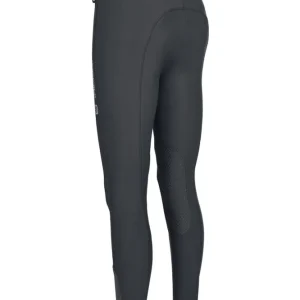 Prisca Grip Damen Reithose mit Kniebesatz Dark Shadow 42