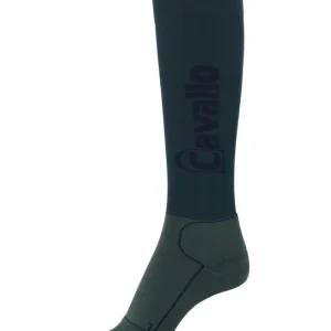 Silicone Case CavalSimo Ergonomiske strømper Fir green/ navy 36