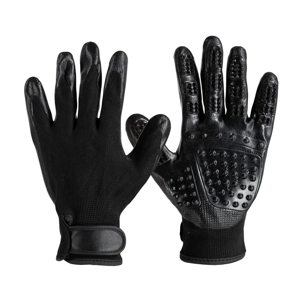 GPS Enabled Guanti da toelettatura Super Touch Nero 1