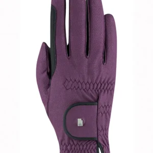 Guantes De Equitación de Invierno Malta Grapewine Fialkový 6,5