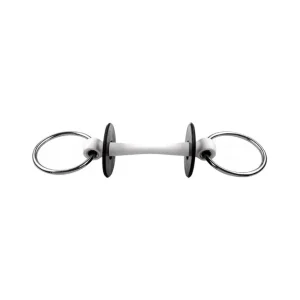 Wędzidło Inno Sense Flexi Soft z ruchomymi pierścieniami White 135 mm