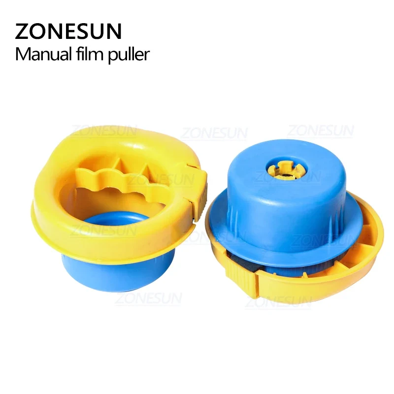 ZONESUN Small Hand Stretch PVC Cling Film Wrap Dispenser Brake Function Food Wrap Pallet Film Tool Factory Packing
