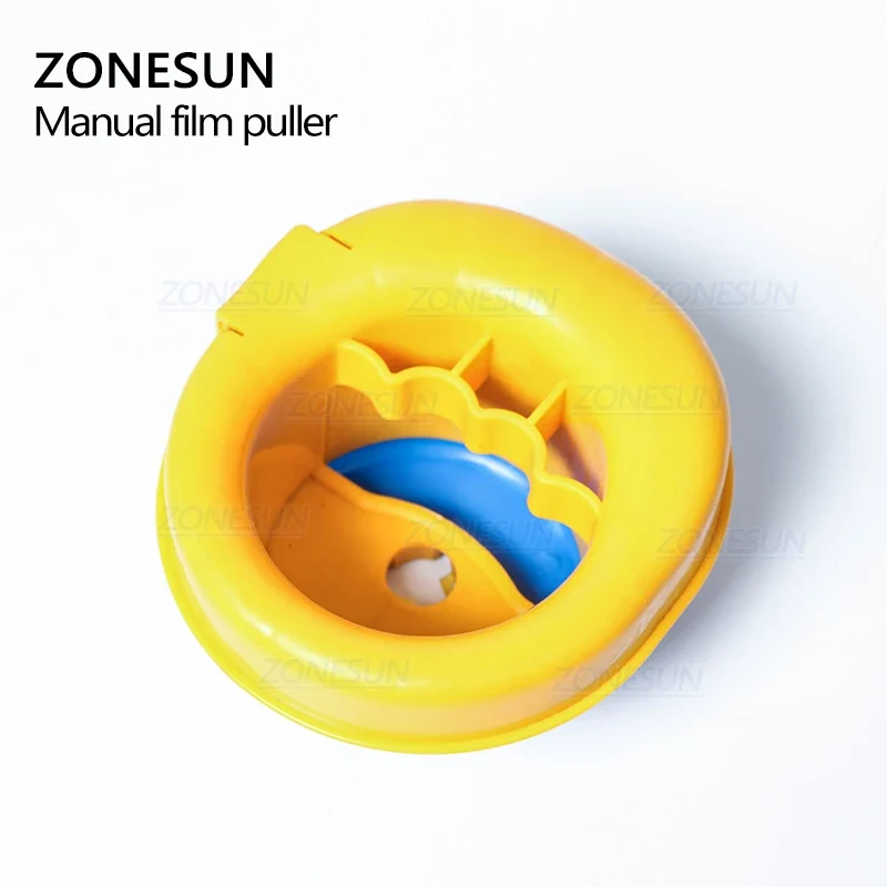 ZONESUN Small Hand Stretch PVC Cling Film Wrap Dispenser Brake Function Food Wrap Pallet Film Tool Factory Packing