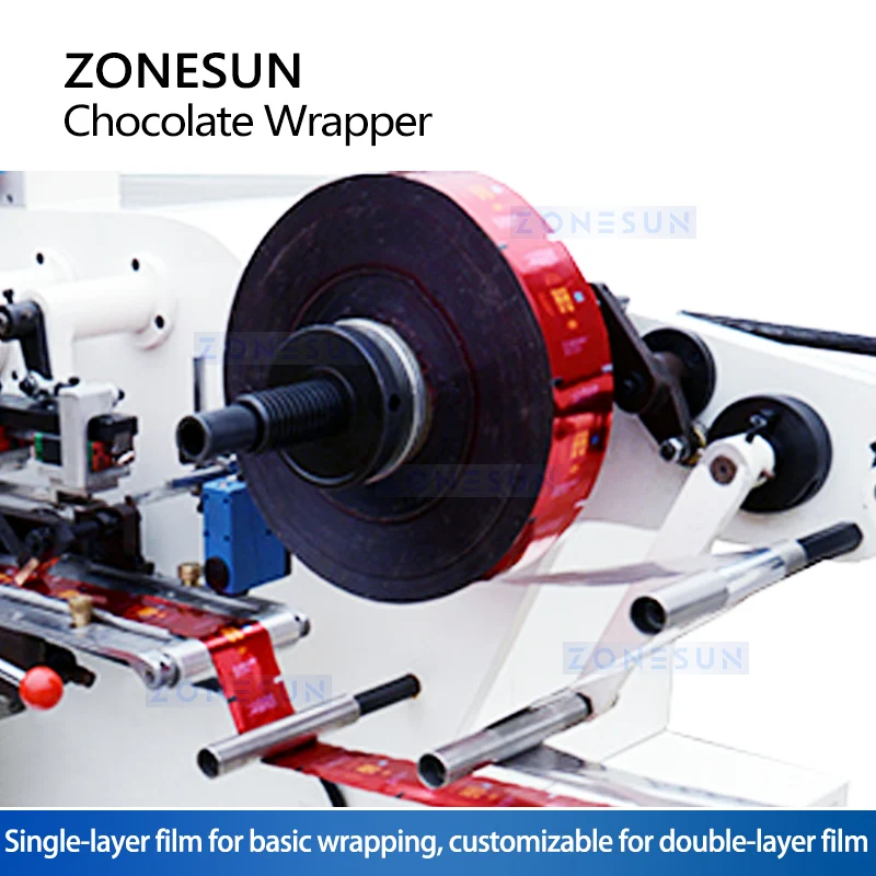 ZONESUN ZS-CWM1 Chocolate Wrapper | High-Speed Horizontal Flow Packaging