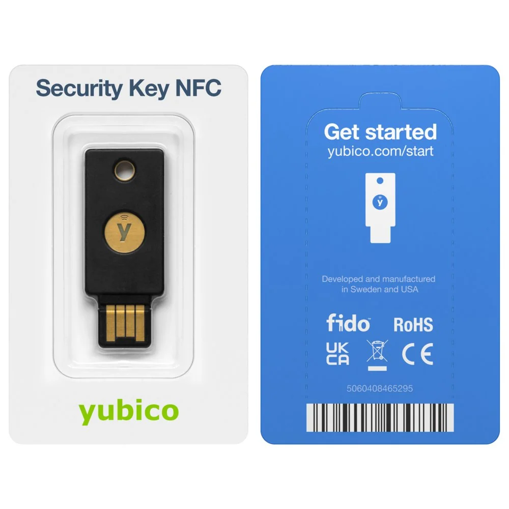 Bezpečnostní klíč NFC od Yubico