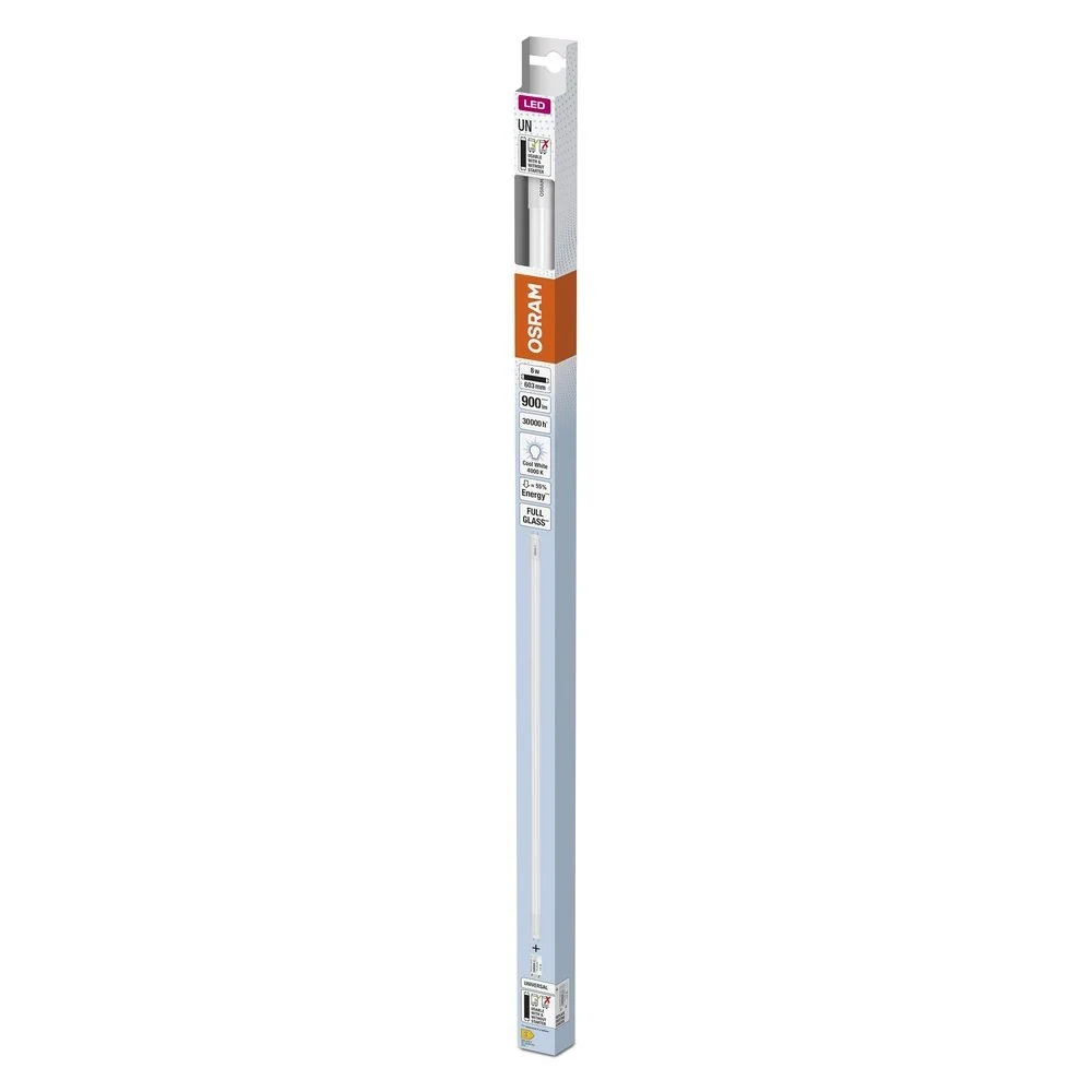 LED trubice 8 W TUBE 600 mm T8, studená bílá
