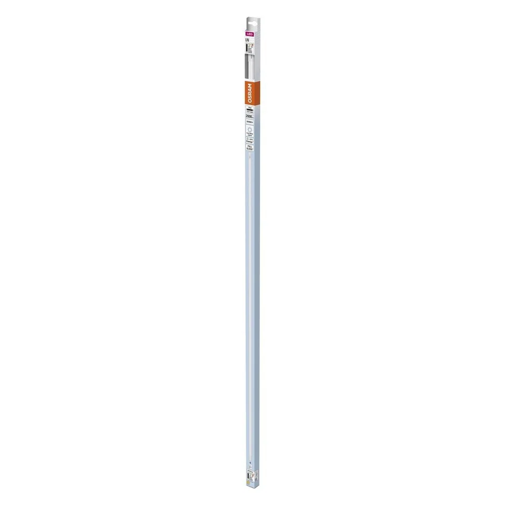 Skleněná LED trubice 18 W TUBE 1200 mm T8, studená bílá