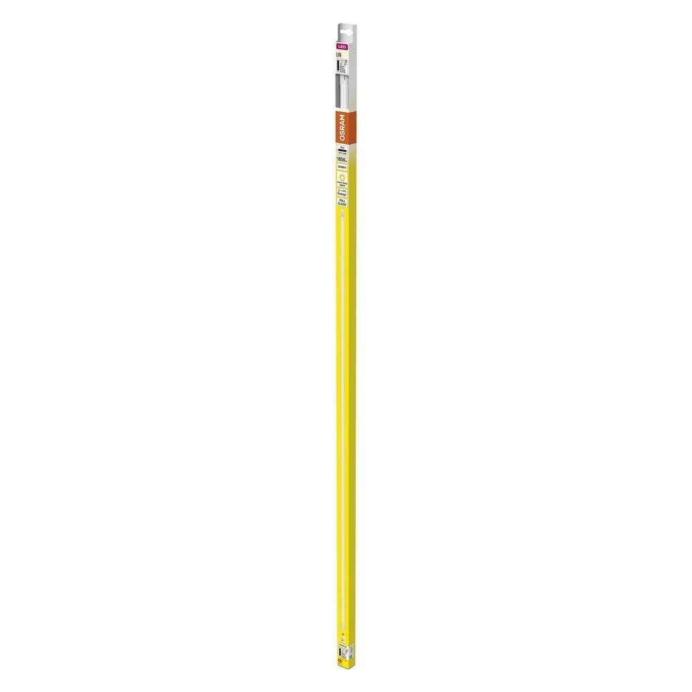 Skleněná LED trubice 18 W TUBE 1200 mm T8, teplá bílá