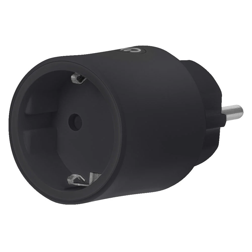 Chytrá energetická zásuvka černá Matter PLUG EU