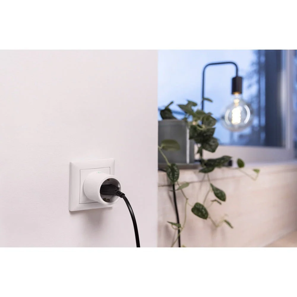 Chytrá energetická zásuvka bílá Matter PLUG EU