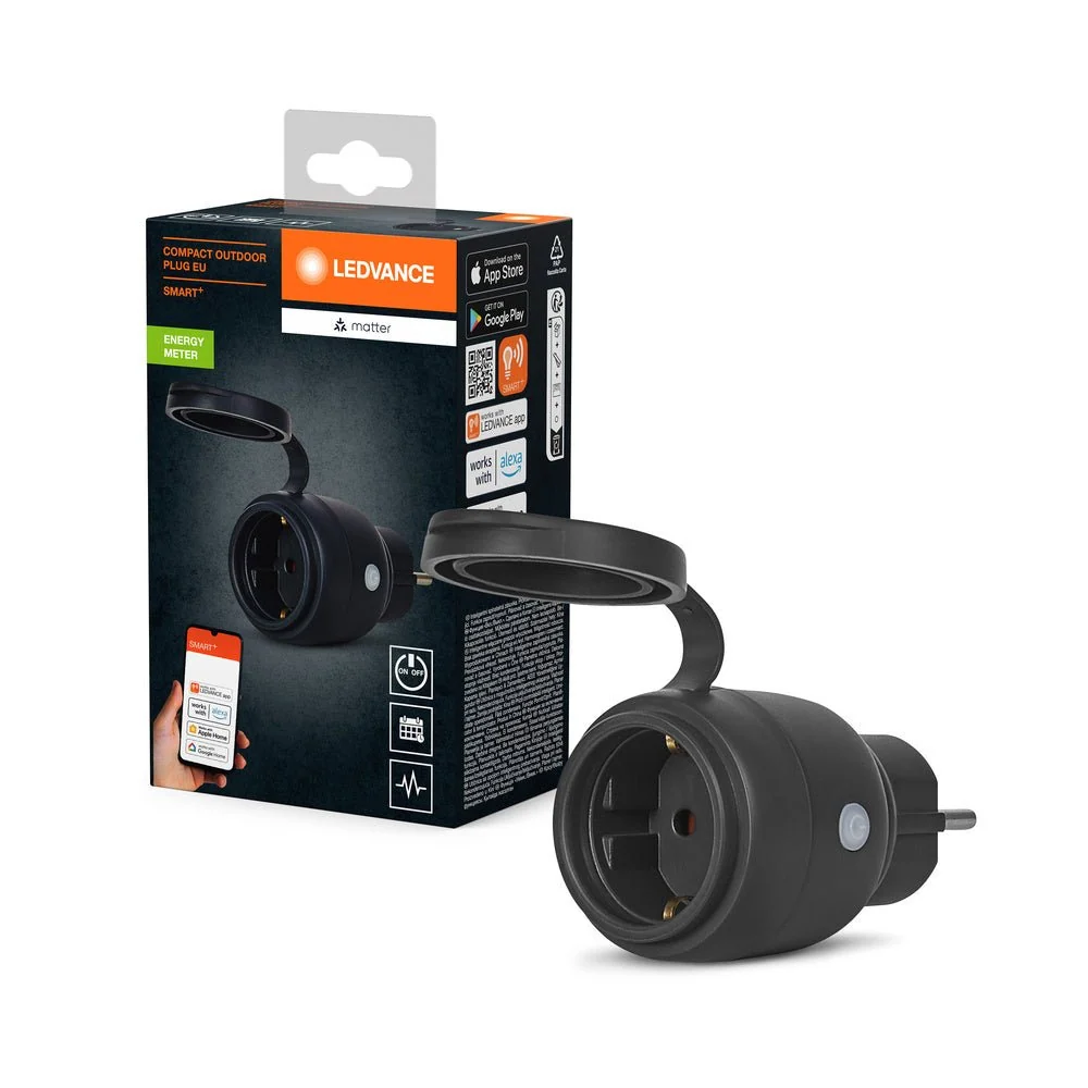 Chytrá venkovní zásuvka Matter COMPACT OUTDOOR PLUG EU