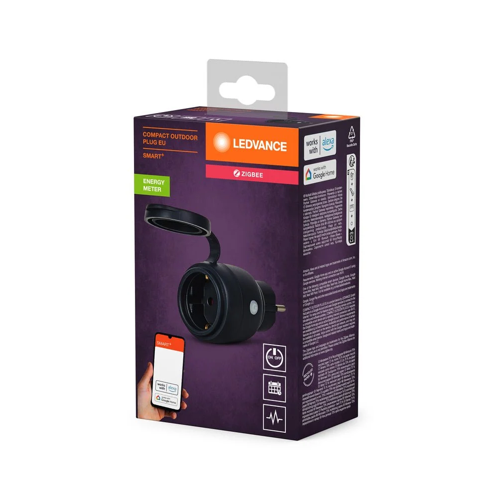 Chytrá venkovní zásuvka ZigBee COMPACT OUTDOOR PLUG EU